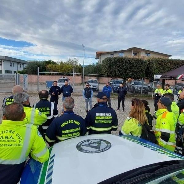 PICKUP AIB TEKNE Protezione Civile Abruzzo - Corso di Formazione